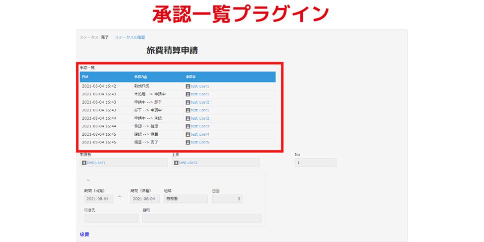 KAIZEN 承認一覧プラグイン - kintone（キントーン）- プラグイン